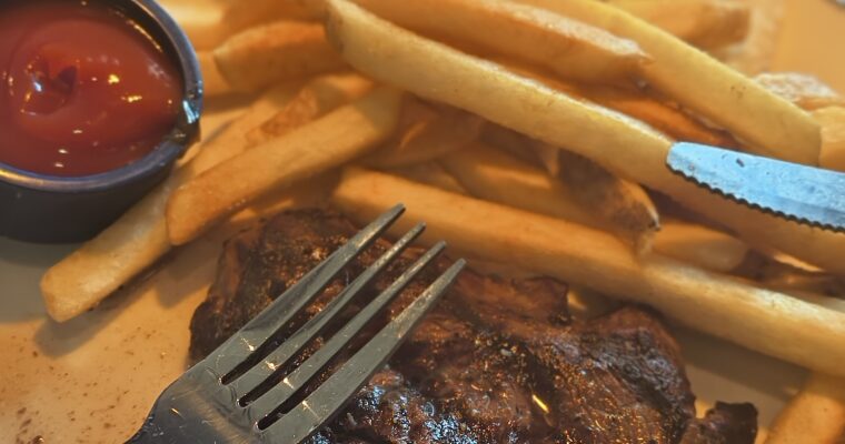 Post-Massage Bliss & Chesapeake Fries: Lunch at Red Lobster