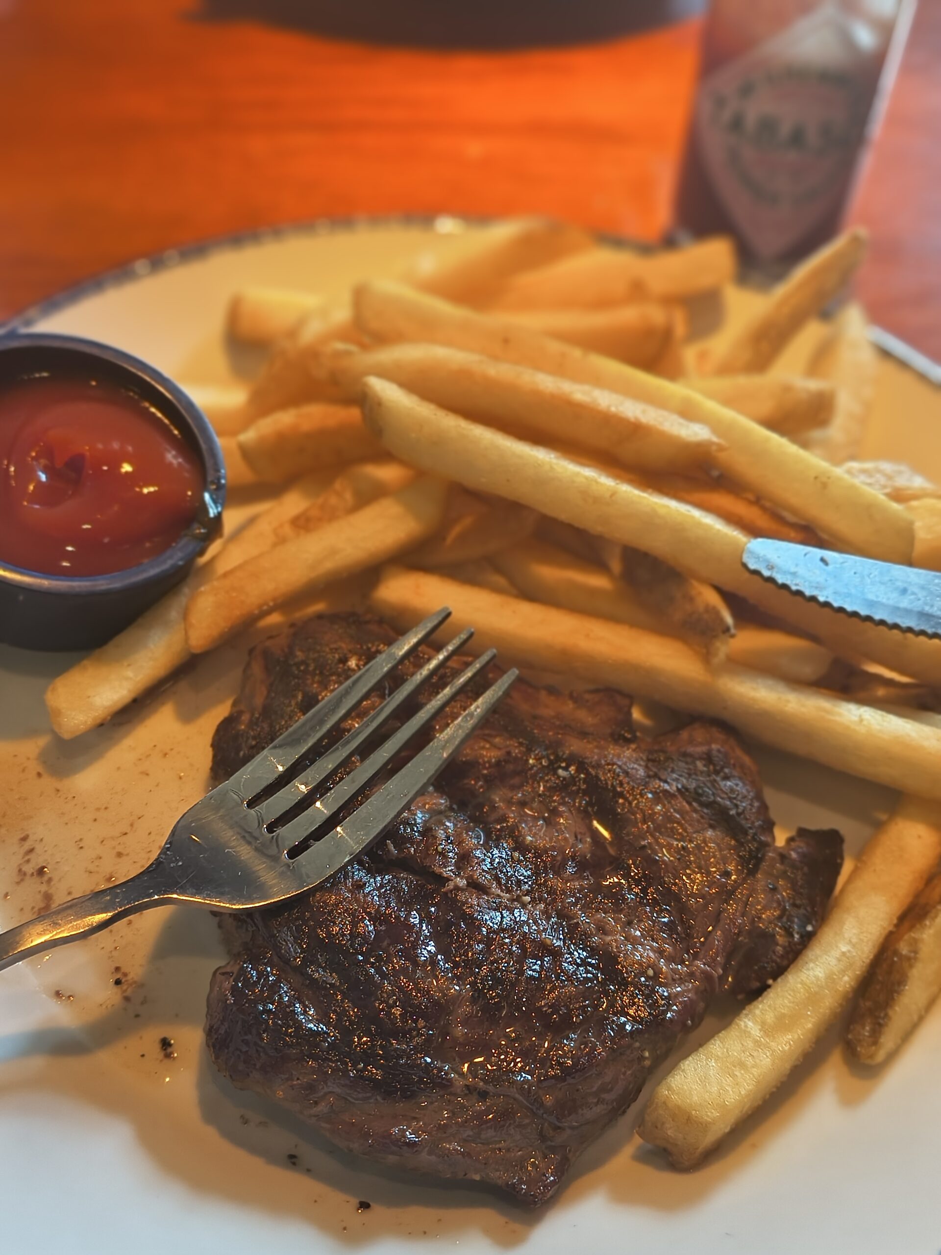 Post-Massage Bliss & Chesapeake Fries: Lunch at Red Lobster